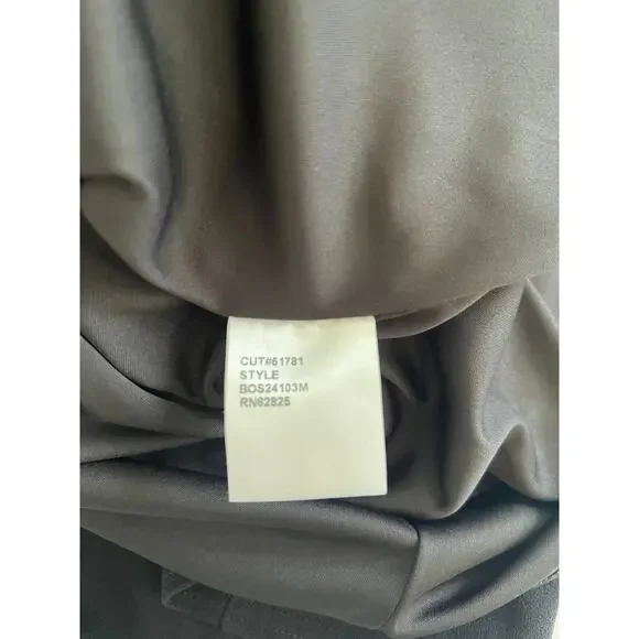 Tadashi Shoji Bow Pleated Crepe Dress Size Medium NWT Cocktail Event Wedding